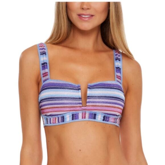 BECCA Other - Becca South Coast Bandeau Bikini Top D-cup NWOT